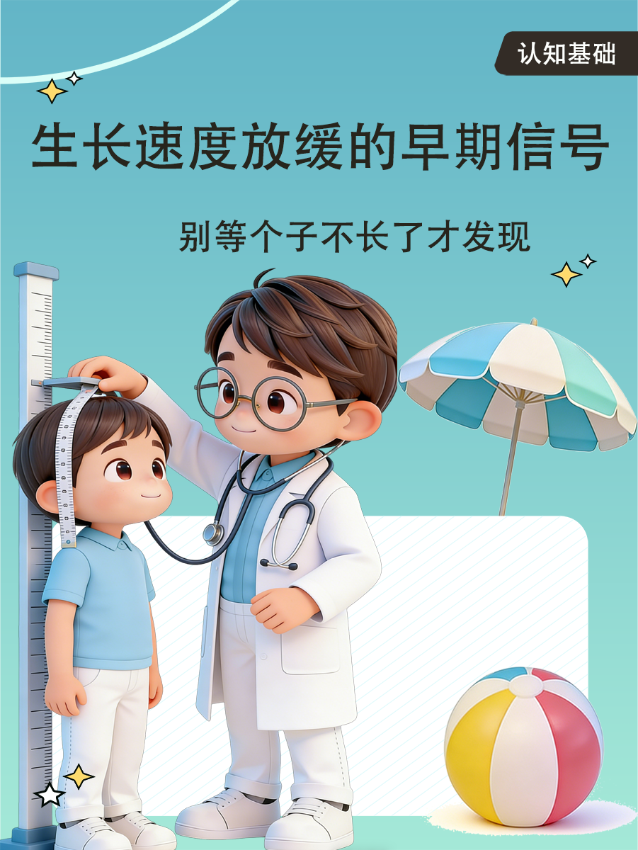 生长速度放缓的早期信号：别等个子不长了才发现