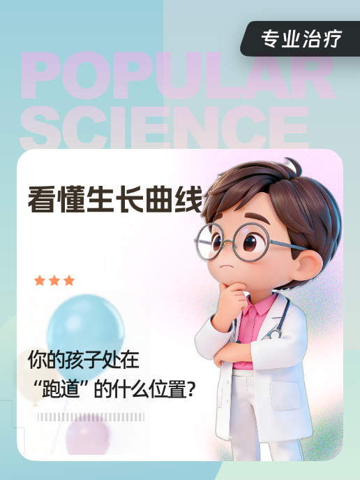 看懂生长曲线:你的孩子处在“跑道”的什么位置?