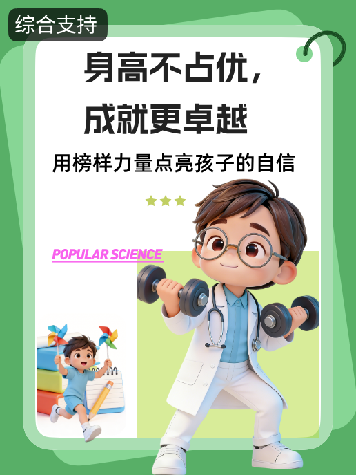 身高不占优,成就更卓越:用榜样力量点亮孩子的自信