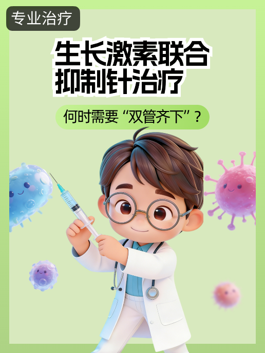 生长激素联合抑制针治疗:何时需要“双管齐下”?