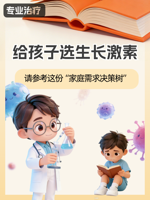 给孩子选生长激素：请参考这份“家庭需求决策树”