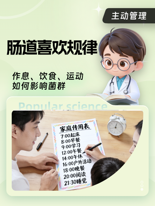 肠道喜欢规律:作息、饮食、运动如何影响菌群