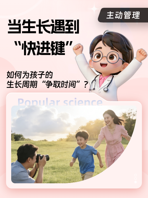 当生长遇到“快进键”：如何为孩子的生长周期“争取时间”？