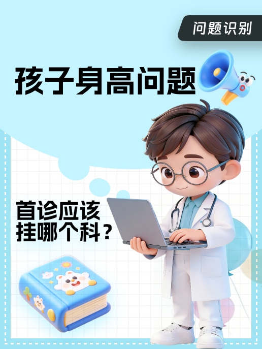 孩子身高问题,首诊应该挂哪个科?