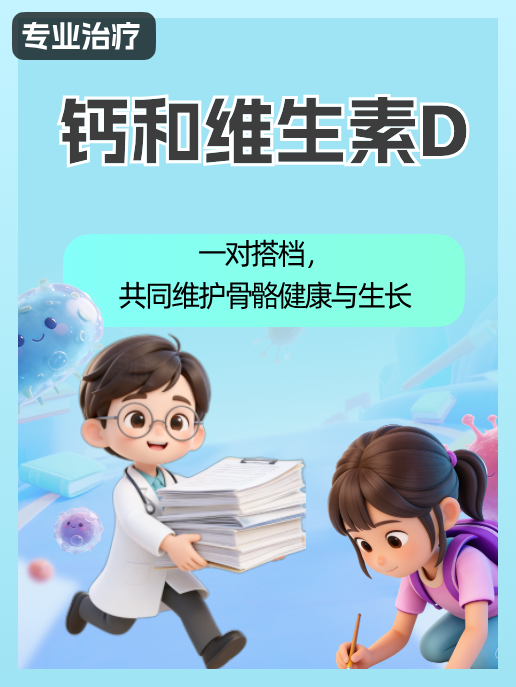钙和维生素D:一对搭档,共同维护骨骼健康与生长