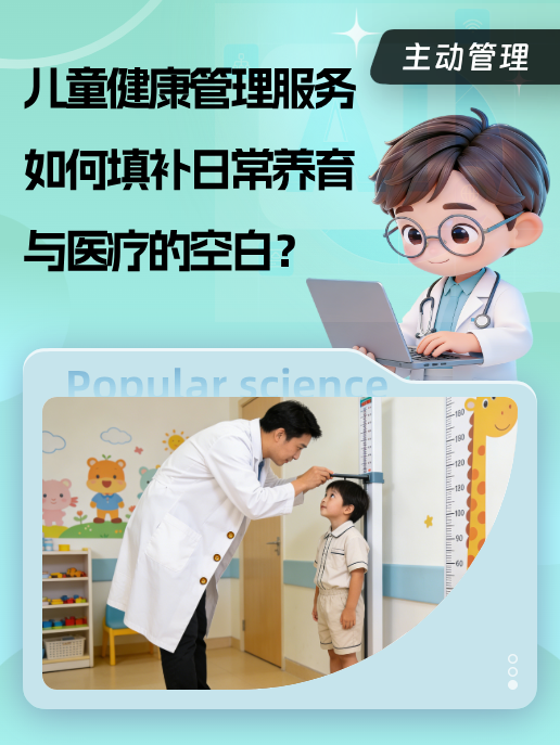 儿童健康管理服务如何填补日常养育与医疗的空白？