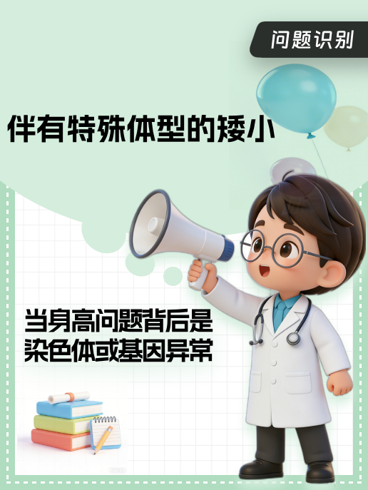伴有特殊体型的矮小