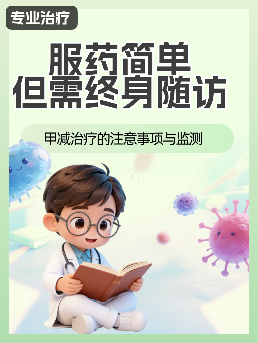 服药简单但需终身随访:甲减治疗的注意事项与监测