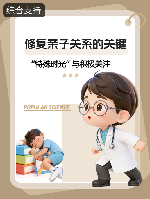 修复亲子关系的关键:“特殊时光”与积极关注