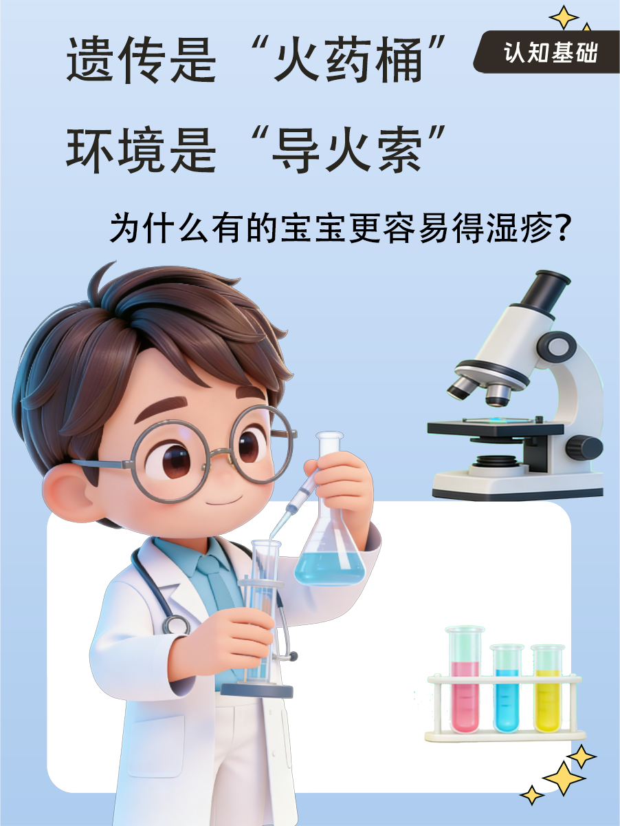 遗传是「火药桶」,环境是「导火索」