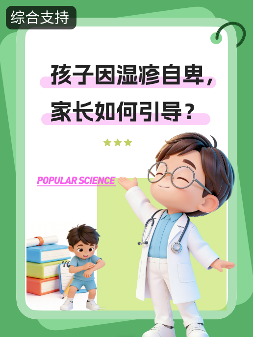 孩子因湿疹自卑,家长如何引导?