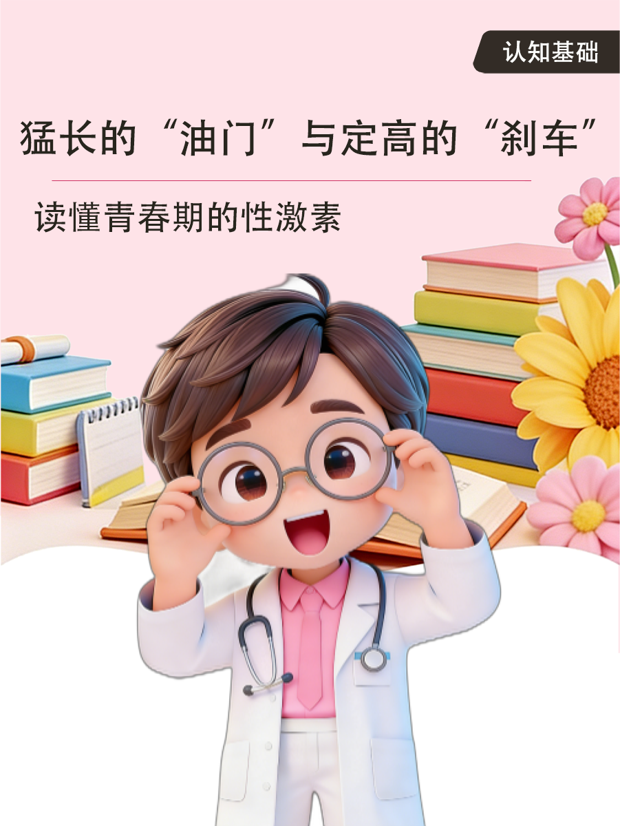 猛长的“油门”与定高的“刹车”：读懂青春期的性激素