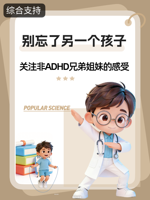 别忘了另一个孩子:关注非ADHD兄弟姐妹的感受