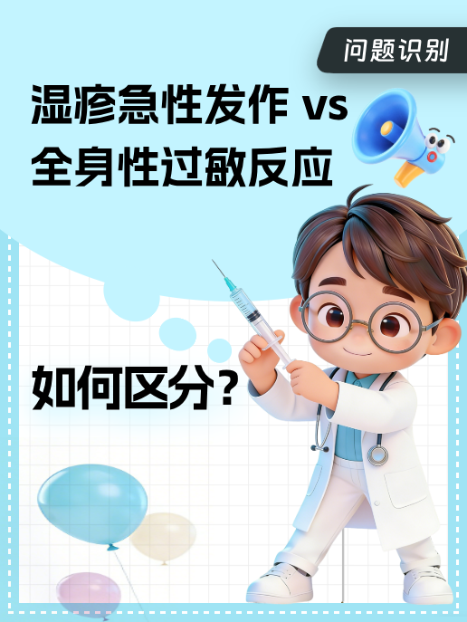 湿疹急性发作 vs 全身性过敏反应,如何区分?