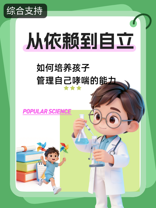 从依赖到自立：如何培养孩子管理自己哮喘的能力